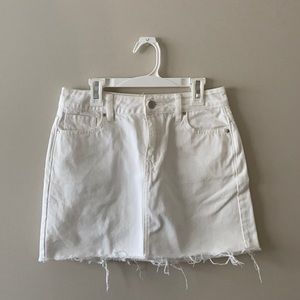 White Mini Skirt